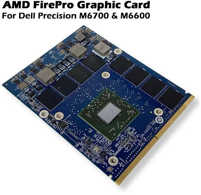 Alt view image 2 of 7 - Dell Precision M6700 M6600 AMD FirePro M6000 2GB Video Graphics Card FHC4H