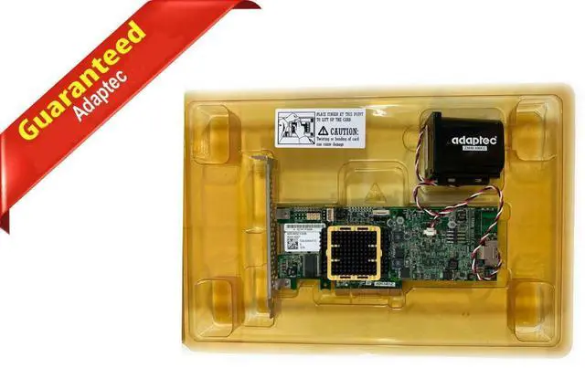 Main image of (NOT FOR HOME PC!) Adaptec ASR-5405Z 512MB SATA SAS 4-Ports RAID PCI Express x8 Controller + BBU