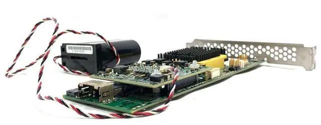 Alt view image 3 of 7 - (NOT FOR HOME PC!) Adaptec ASR-5405Z 512MB SATA SAS 4-Ports RAID PCI Express x8 Controller + BBU