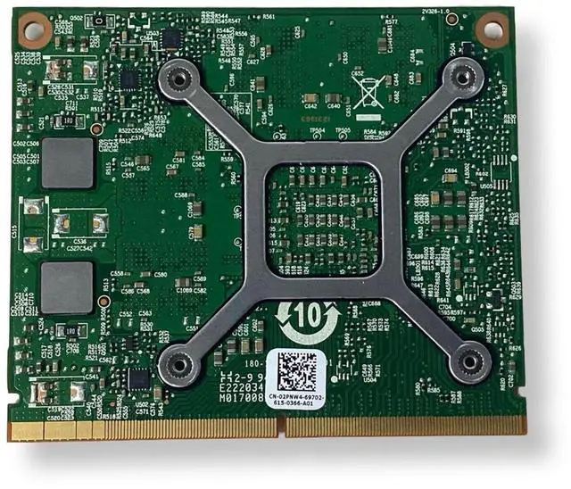 Alt view image 5 of 7 - NVIDIA Quadro M1000M 2GB Video Card For HP ZBook 15 G3 15.6" 848261-001 - 2PNW4