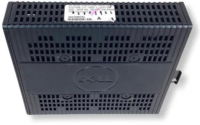 Alt view image 5 of 7 - Dell Wyse 5010 Thin Client Dx0D AMD 2GB RAM 8GB SSD ThinOS 8.5 RJ-45 9MKV0