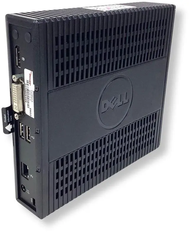 Alt view image 3 of 7 - Dell Wyse 5010 Thin Client Dx0D AMD 2GB RAM 8GB SSD ThinOS 8.5 RJ-45 9MKV0
