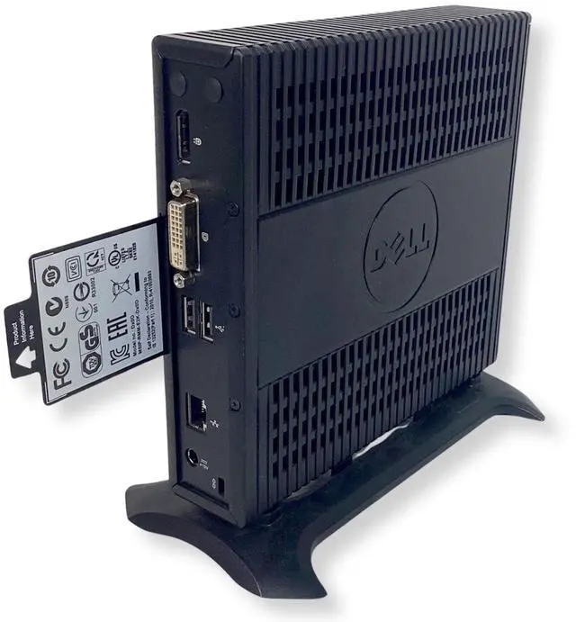Alt view image 3 of 7 - Dell Wyse 5010 Thin Client Dx0D AMD 1.4GHz 2GB RAM 8GB ThinOS 8.5 RJ-45 13KTW