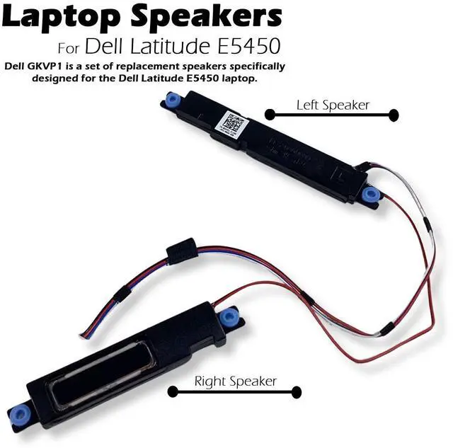 Alt view image 2 of 7 - Lot of 4 Dell Latitude E5450 Replacement Speakers Left & Right PK23000O000 GKVP1