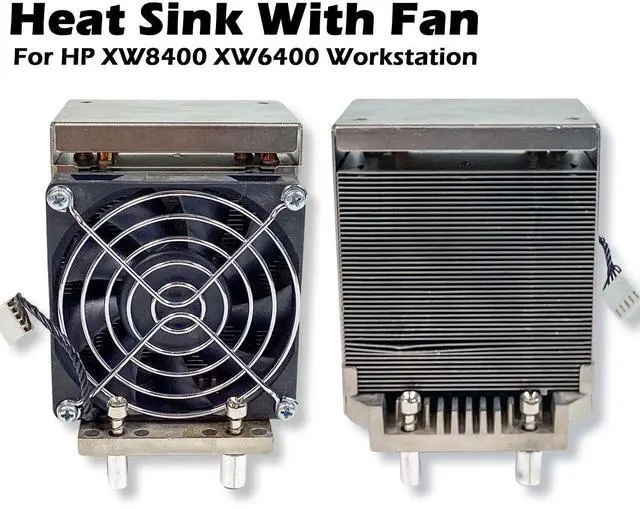 Alt view image 2 of 7 - Genuine HP XW8400 XW6400 Workstation CPU Heat Sink 398293-003 398293-002