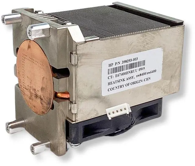 Alt view image 7 of 7 - Genuine HP XW8400 XW6400 Workstation CPU Heat Sink 398293-003 398293-002