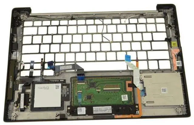 Alt view image 2 of 6 - Dell Latitude 13 7370 Palmrest Touchpad Assembly with Fingerprint Reader WCGX8