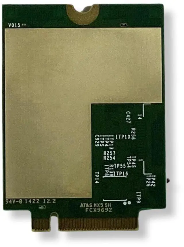 Alt view image 3 of 6 - Dell Latitude 5420 5424 7424 Snapdragon X20 4G LTE Wireless Card DW5821e 27V06