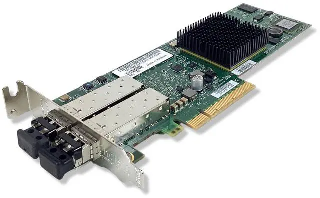 Alt view image 3 of 7 - Dell 84FDM 10Gbps PCIe HBA Network Adapter Card Low 2x 10G-SR 260-0012-00 SFP+