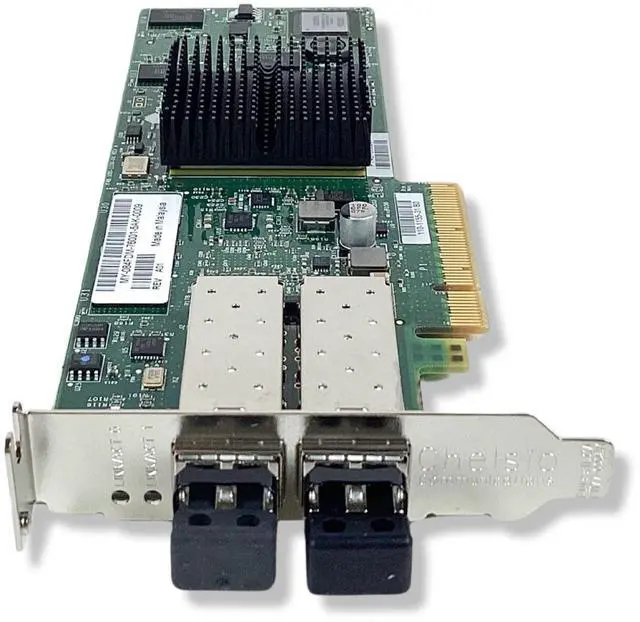 Alt view image 4 of 7 - Dell 84FDM 10Gbps PCIe HBA Network Adapter Card Low 2x 10G-SR 260-0012-00 SFP+
