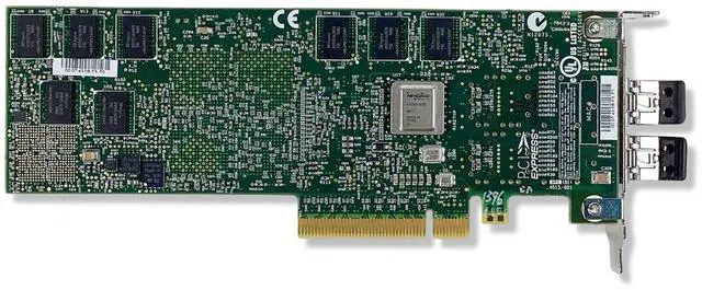 Alt view image 5 of 7 - Dell 84FDM 10Gbps PCIe HBA Network Adapter Card Low 2x 10G-SR 260-0012-00 SFP+