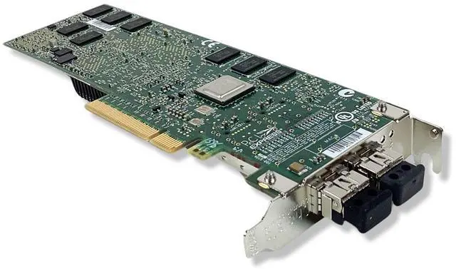 Alt view image 7 of 7 - Dell 84FDM 10Gbps PCIe HBA Network Adapter Card Low 2x 10G-SR 260-0012-00 SFP+