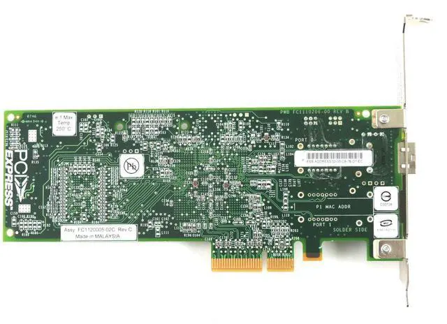 Alt view image 3 of 6 - Emulex LightPulse LPE11000-E 4GB PCIEx4 1-Port Host Bus Adapter Fibre Channel
