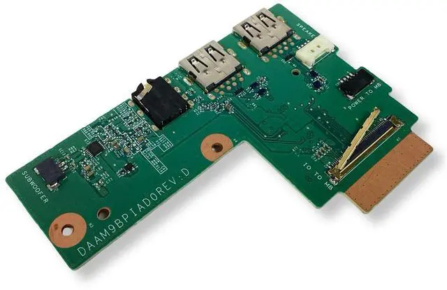 Alt view image 5 of 7 - Genuine Dell Inspiron 15 5577 USB Audio Port IO Circuit Board 3VFY4 03VFY4 088NC