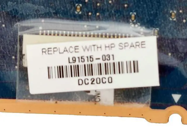 Alt view image 3 of 3 - HP Chromebook 14A-NA Intel N5030 4GB 64GB Motherboard L91520-001 L99270-001