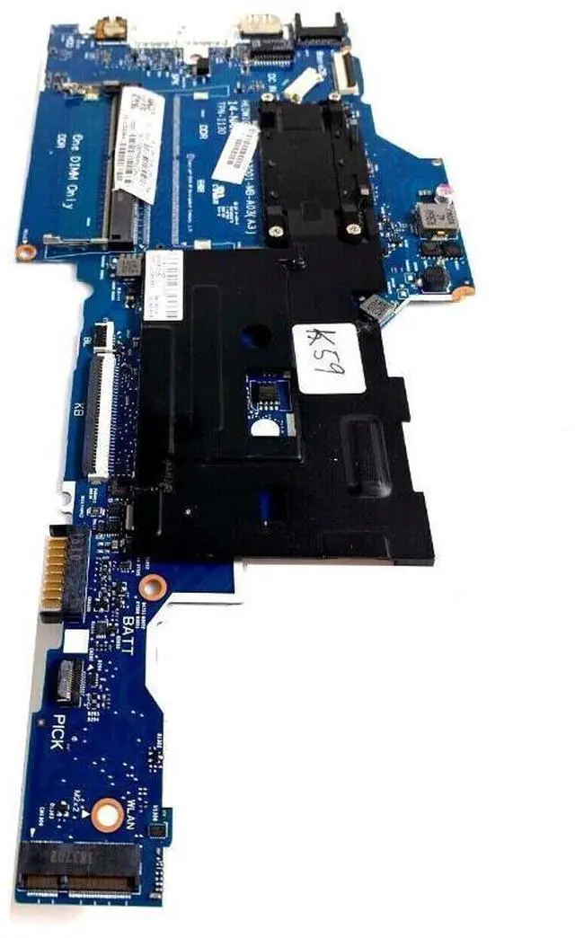 Alt view image 3 of 6 - Genuine HP 14-CF 14-DF Intel N4000 64GeMMC Motherboard L24458-601 L26967-601