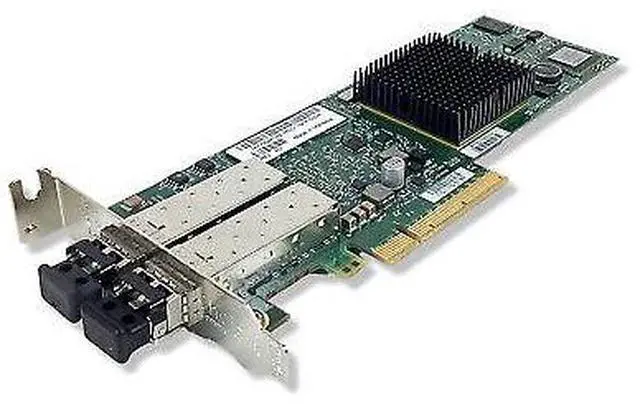Alt view image 3 of 7 - (NOT FOR HOME PC!) Dell Host Bus Adapter Dual Port PCI-E SAS 2-Port 6Gbps Fibre Channel 84FDM