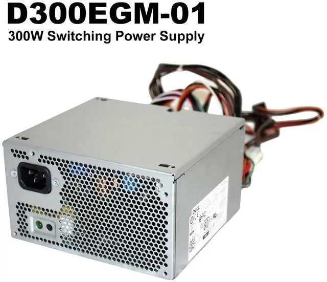 Alt view image 2 of 7 - Dell 300W Switching Power Supply 24 Pins 3 Ports D300EGM-01 RVH3X