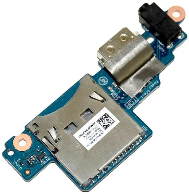 Alt view image 7 of 7 - Genuine Dell Inspiron 16 7610 USB Audio SD Card Reader IO Board with Cable R4KFW