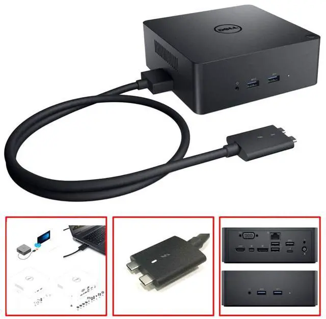 Alt view image 3 of 7 - Genuine Dell Precision 7730 7530 USB-C Thunderbolt Docking Station TB18DC