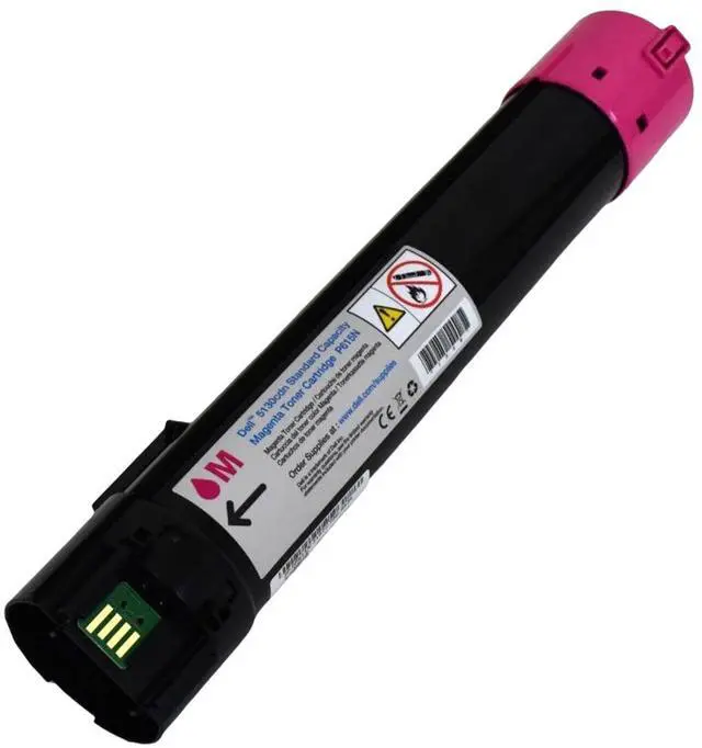 Alt view image 4 of 7 - Dell 5130cdn Magenta Laser Printer Toner Cartridge Yield 6000 330-5845 P615N