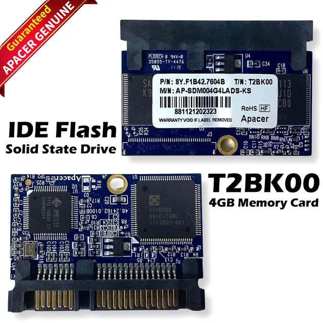 Main image of Apacer 4GB 8Y.F1B42.7604B SATA 2.5" MLC Internal Solid State Drive T2BK00