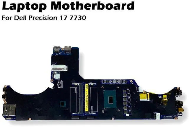 Alt view image 3 of 6 - Genuine Dell Precision 7730 Motherboard i5-8400H Quad Core 2.5GHz V490F 0V490F