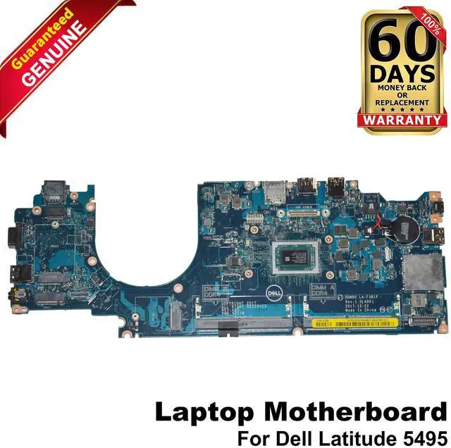 Main image of Dell Latitude 5495 Motherboard AMD Ryzen 5 Pro 2500U 2GHz Quad-Core DDR4 - 9GYDK