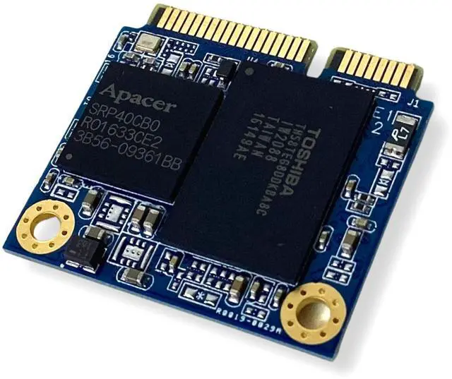 Alt view image 7 of 7 - Apacer 64GB MLC SATA SSD Module 8Y.MNFG2.4T.BB Solid State Drive Laptop