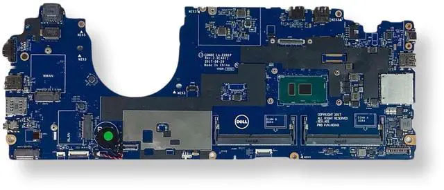 Alt view image 4 of 7 - Dell Latitude 5580 Motherboard i5-7200U 2.5GHz CPU Intel Graphics LA-E091P 25W0N