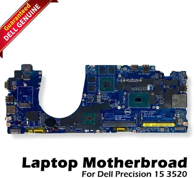 Main image of Dell OEM Precision 15 3520 Motherboard with Intel i5 Quad Core 2.5GHz CPU C2731