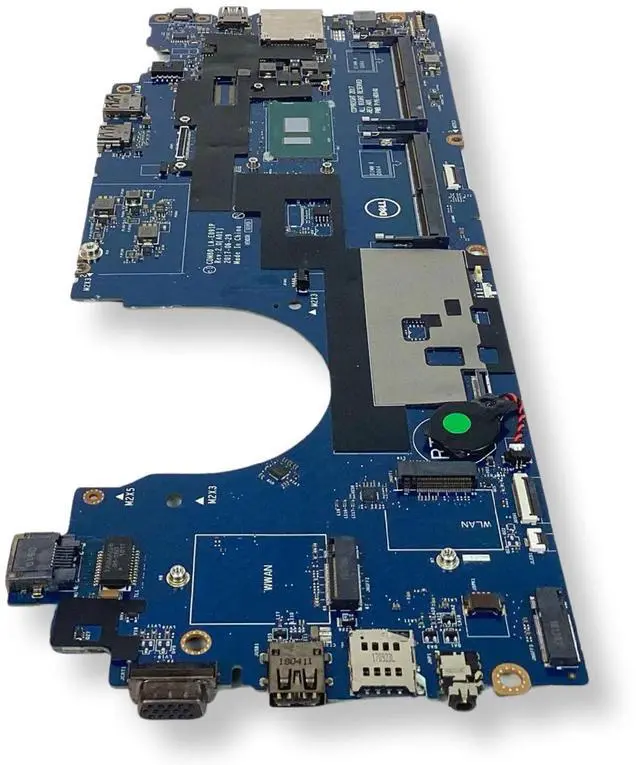 Alt view image 7 of 7 - Dell Latitude 5580 Motherboard i5-7200U 2.5GHz CPU Intel Graphics LA-E091P 25W0N