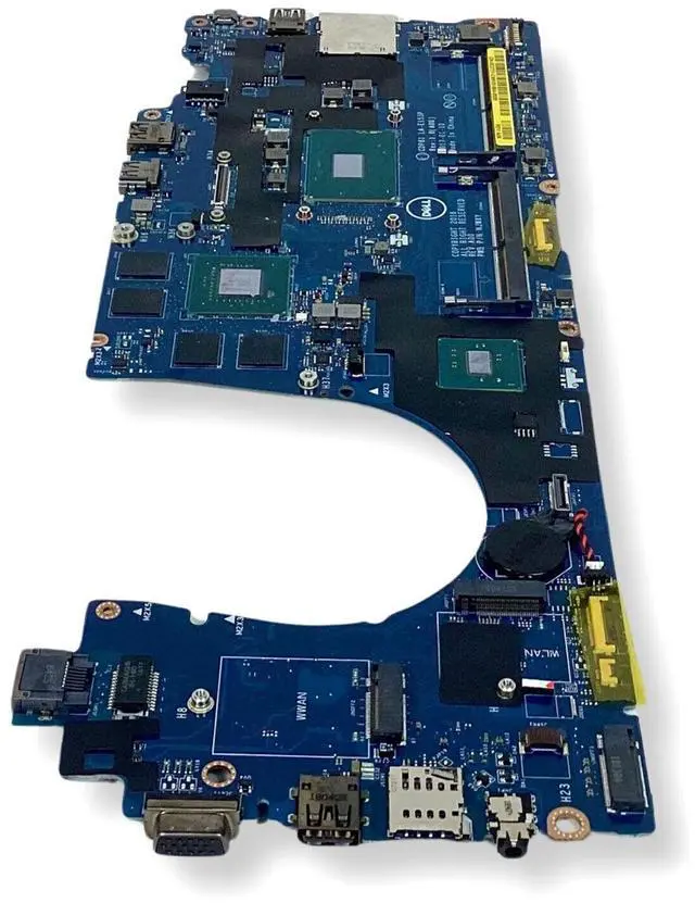 Alt view image 4 of 7 - Dell OEM Precision 15 3520 Motherboard with Intel i5 Quad Core 2.5GHz CPU C2731