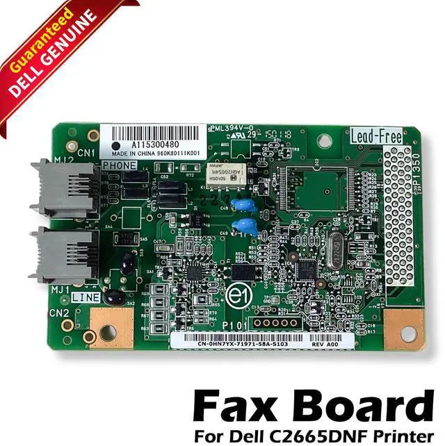 Main image of Genuine Dell HN7YX 960K80111 Fax Board for C2665DNF Printers