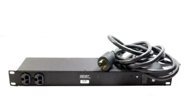 Alt view image 5 of 6 - Geist BRN120-1026TL Power 1900W 110-Outlet 20A 120VAC Surge Protector Unit 29592