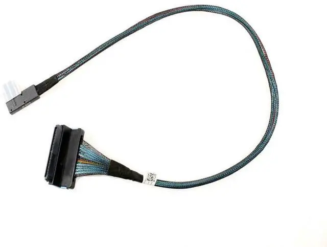 Alt view image 2 of 5 - (NOT FOR HOME PC!) Lot of 5 Dell PowerEdge R510 Mini-SAS SFF-8087 to SFF-8484 Cable YPT58 0YPT58