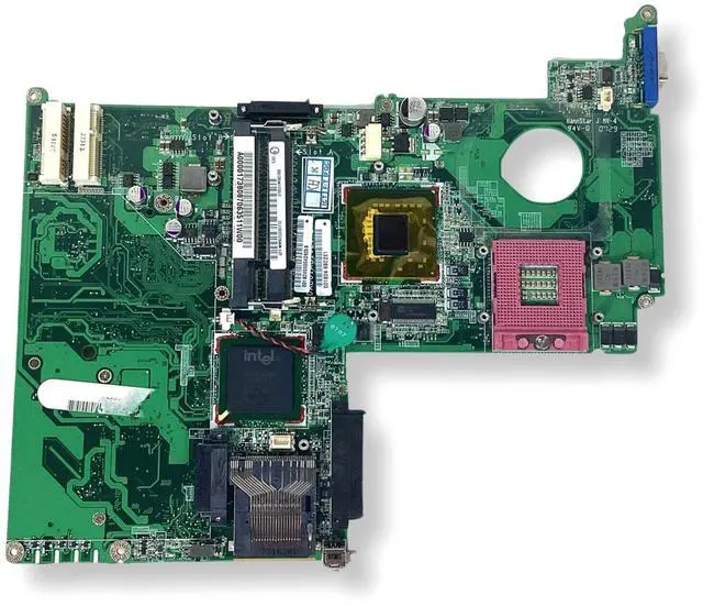 Alt view image 3 of 7 - OEM Toshiba Tecra M6 M8 Socket 478 DDR2 Intel Laptop Motherboard -A000017380