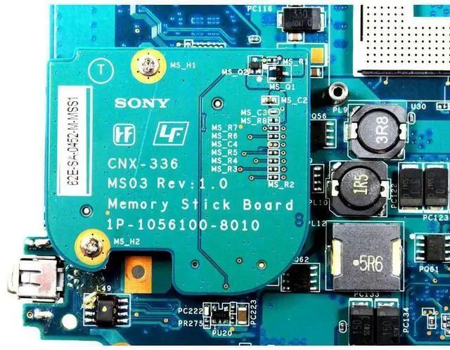 Alt view image 6 of 7 - Sony Vaio VGN-FS930F Series DDR2 SDRAM 2 Slots Laptop Motherboard A-1174-007-A