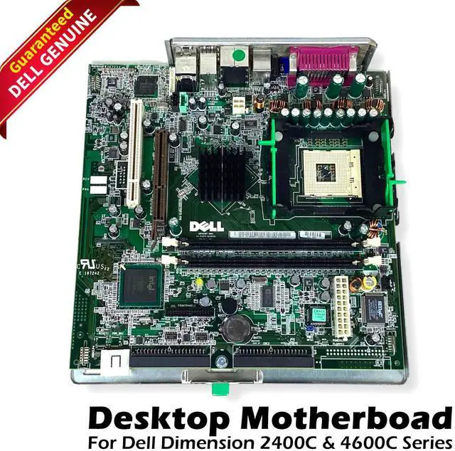 Main image of Genuine Dell Dimension 2400c 4600c DDR2 2 Slot System Motherboard K0057