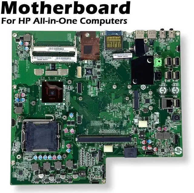 Alt view image 2 of 7 - HP All-In-One Omni 200 Boma-D Motherboard Intel Socket LGA775 DDR3 588313-001