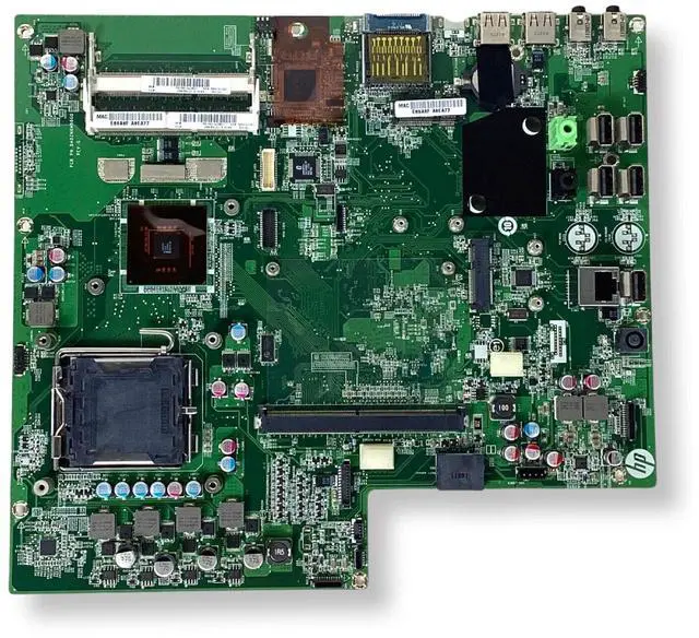 Alt view image 3 of 7 - HP All-In-One Omni 200 Boma-D Motherboard Intel Socket LGA775 DDR3 588313-001