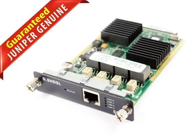 Main image of Juniper Networks SRX-MP-8GSHDSL 8-Wire (4-PAIR) G.SHDSL Mini-Physical Card 0X6CG