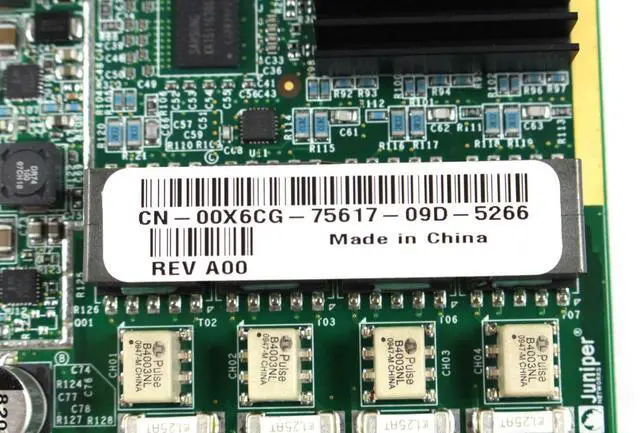 Alt view image 6 of 7 - Juniper Networks SRX-MP-8GSHDSL 8-Wire (4-PAIR) G.SHDSL Mini-Physical Card 0X6CG