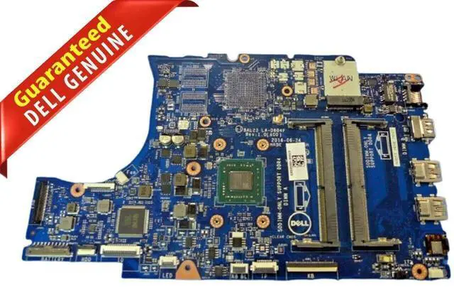 Main image of Dell Inspiron 15 5565 5765 Motherboard AMD A9-9400 DDR4 2.4GHzCPU LA-D804P KF2J6
