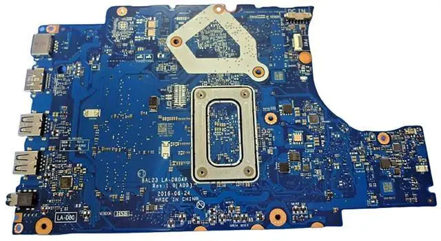 Alt view image 5 of 7 - Dell Inspiron 15 5565 5765 Motherboard AMD A9-9400 DDR4 2.4GHzCPU LA-D804P KF2J6