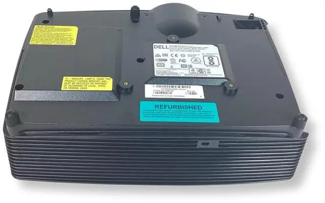 Alt view image 4 of 7 - Dell 1450 Projector w/Bulb ANSI 3000 Lumens XGA (1024x768) 2200:1 KM7NY