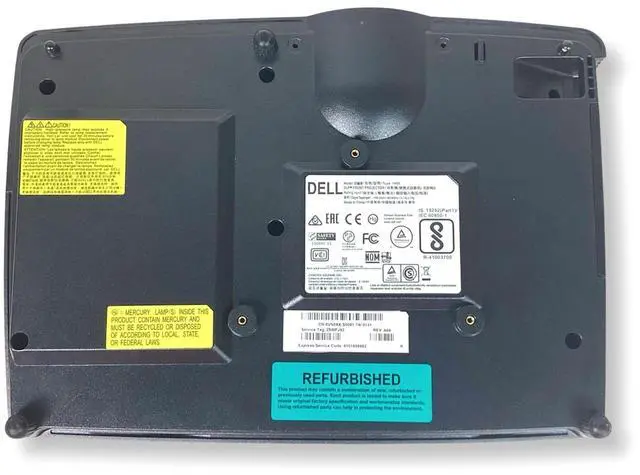 Alt view image 3 of 7 - Dell 1450 Projector w/Bulb ANSI 3000 Lumens XGA (1024x768) 2200:1 KM7NY