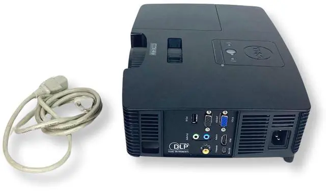 Alt view image 6 of 7 - Dell 1450 Projector w/Bulb ANSI 3000 Lumens XGA (1024x768) 2200:1 KM7NY