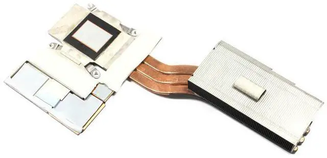 Alt view image 6 of 7 - Lot x 2 Dell Alienware 17.3" M17x R3 Genuine Laptop GPU Cooling Heatsink V1K2G