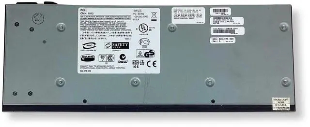 Alt view image 3 of 7 - Genuine Dell PowerEdge 2160AS 16 Ports PS/2-USB KVM Console Switch D785J RP163